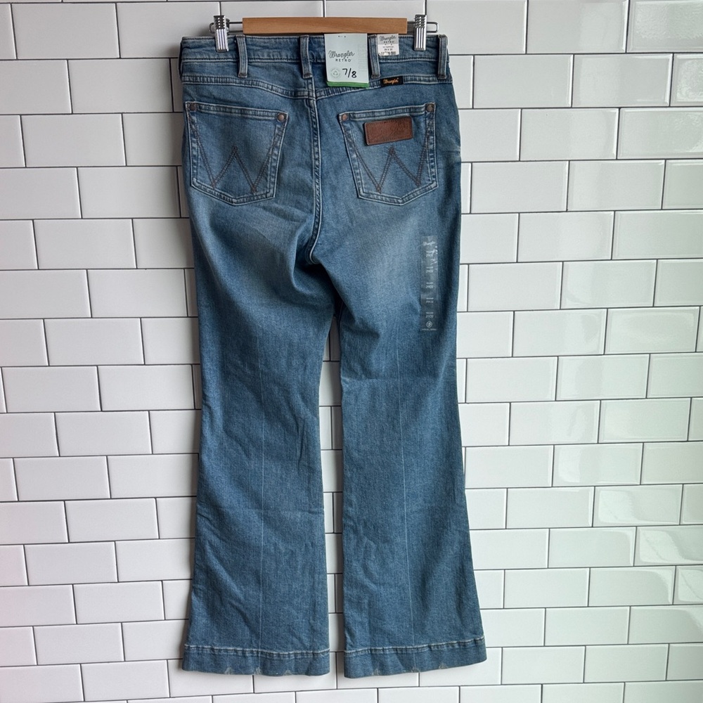 Wrangler Retro Distressed Trouser Jeans